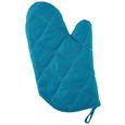 Topfhandschuh Evelin Petrol Baumwolle - Petrol, Textil (19/30cm) - MÖMAX modern living