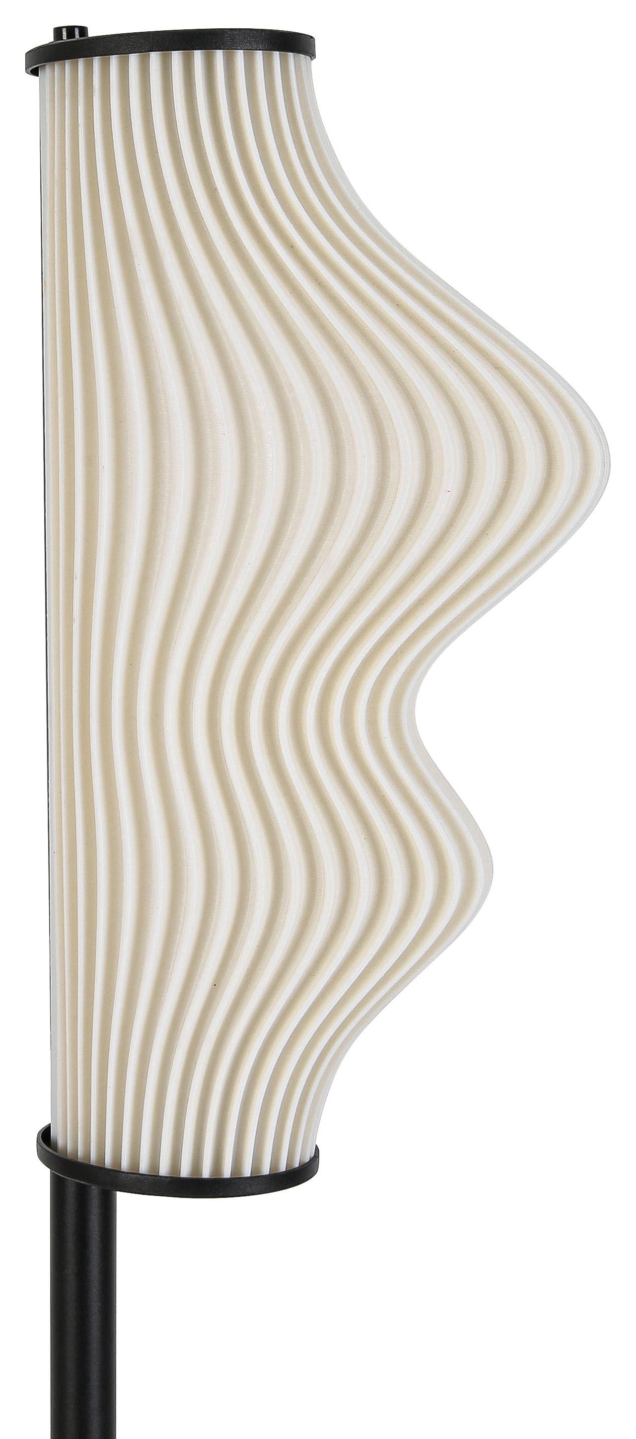 LED-BORDSLAMPA LASERI - vit/svart, Klassisk, metall/plast (20/14/55cm) - Mömax
