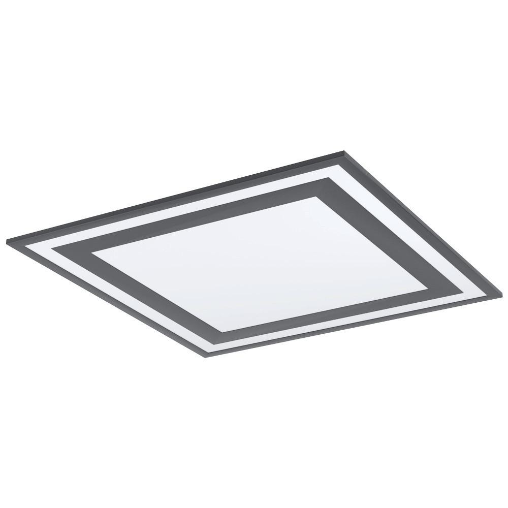 Led-deckenleuchte 99039led Swsavatarila - Weiss/Schwarz, Design, Kunststoff/Metall (6/59,5/59,5cm) - Eglo