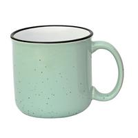Cană Pentru Cafea Tina - verde mentă, Konventionell, ceramică (8,8/8,5cm) - Based
