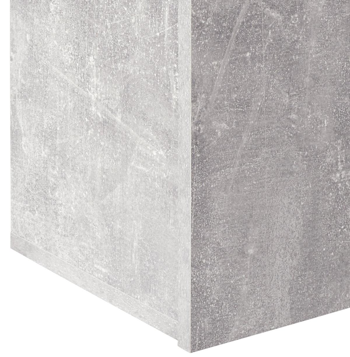Dulap suspendat Halma - gri, Modern, material pe bază de lemn (26,5/75/28cm) - Modern Living