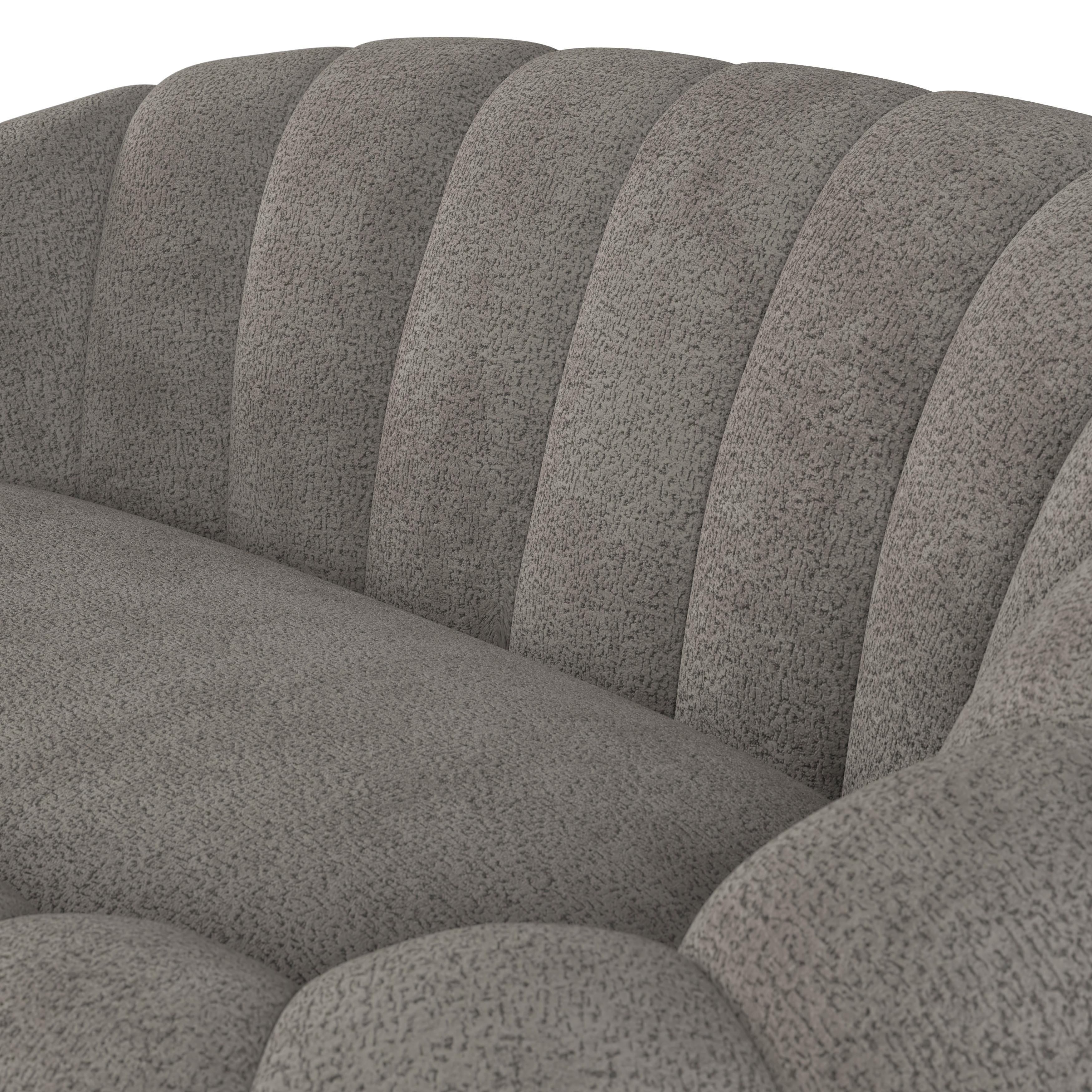 SOFFA LENA - mörkgrå/ljusbrun, Modern, trä/textil (148/62/92cm) - Bessagi Home
