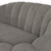 SOFFA LENA - mörkgrå/ljusbrun, Modern, trä/textil (148/62/92cm) - Bessagi Home