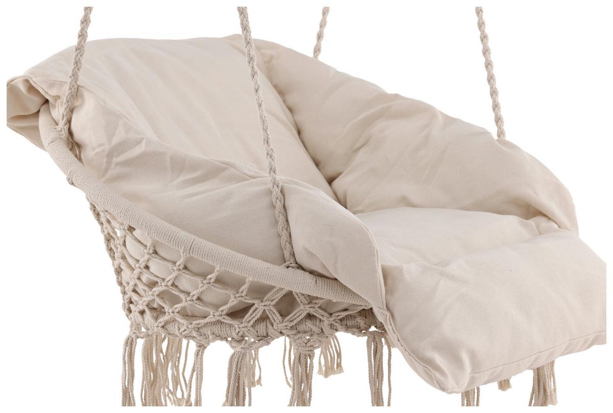 HÄNGESESSEL HAMTIC - Weiß, KONVENTIONELL (80/90/60cm) - Gardenson