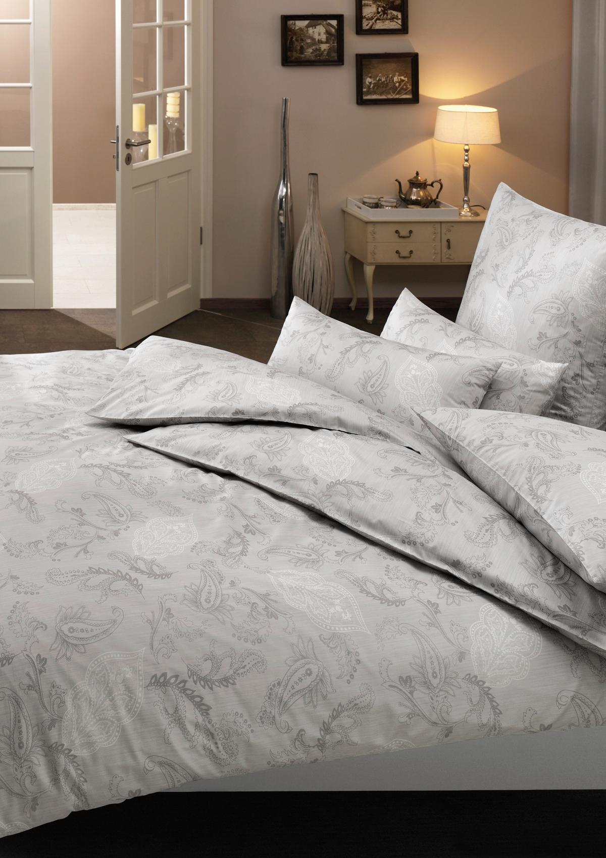 POŚCIEL FABIOLA - beżowy, Design, tkanina (135/200cm) - Estella