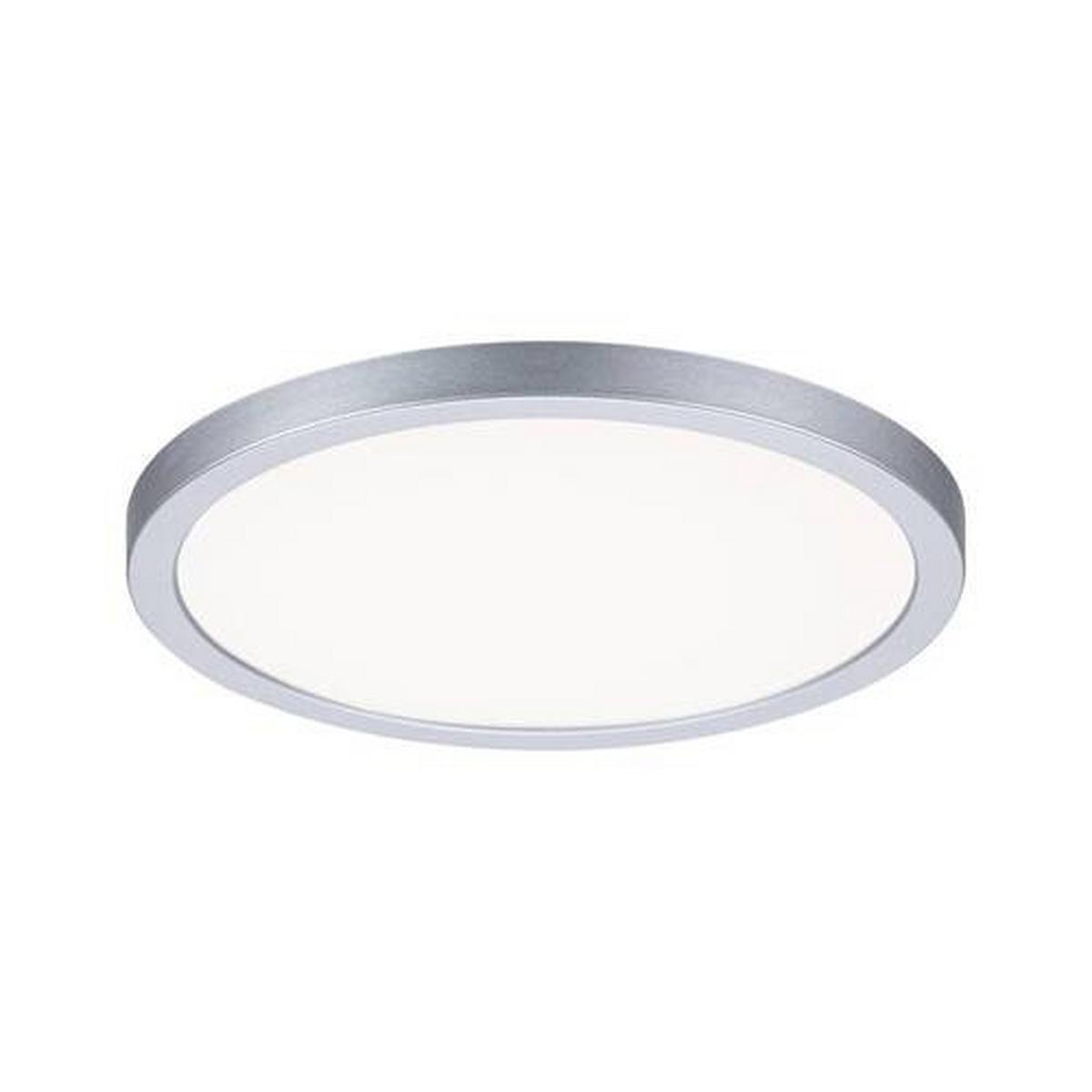 LED-Paneel Areo VariFit in Chromfarben max. 13 Watt - Chromfarben, Design, Kunststoff (17,5cm) - Paulmann