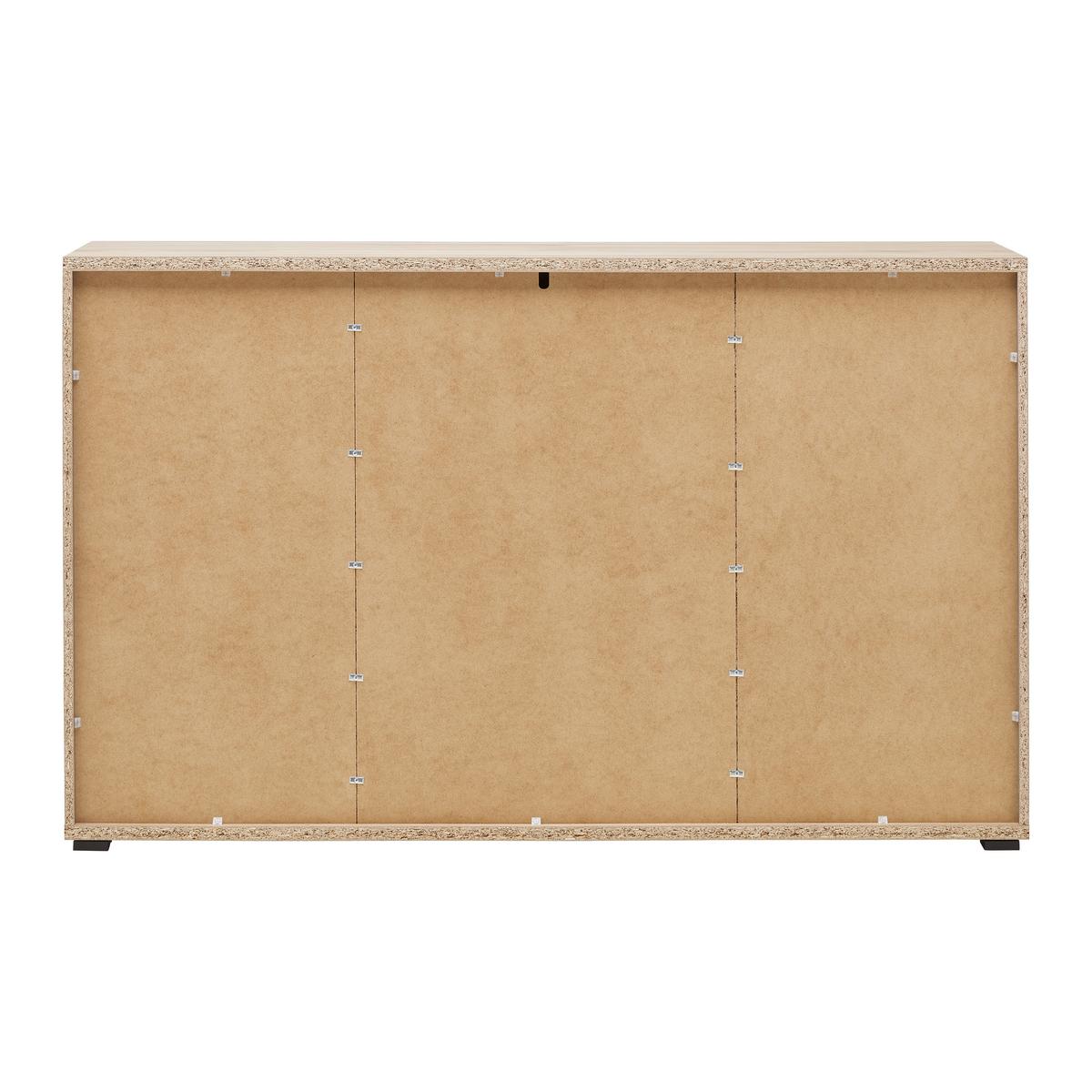 Kommode Rabina Eichefarben - Kaschmir/Eichefarben, Konventionell, Holzwerkstoff/Kunststoff (150/91/38cm) - Mömax