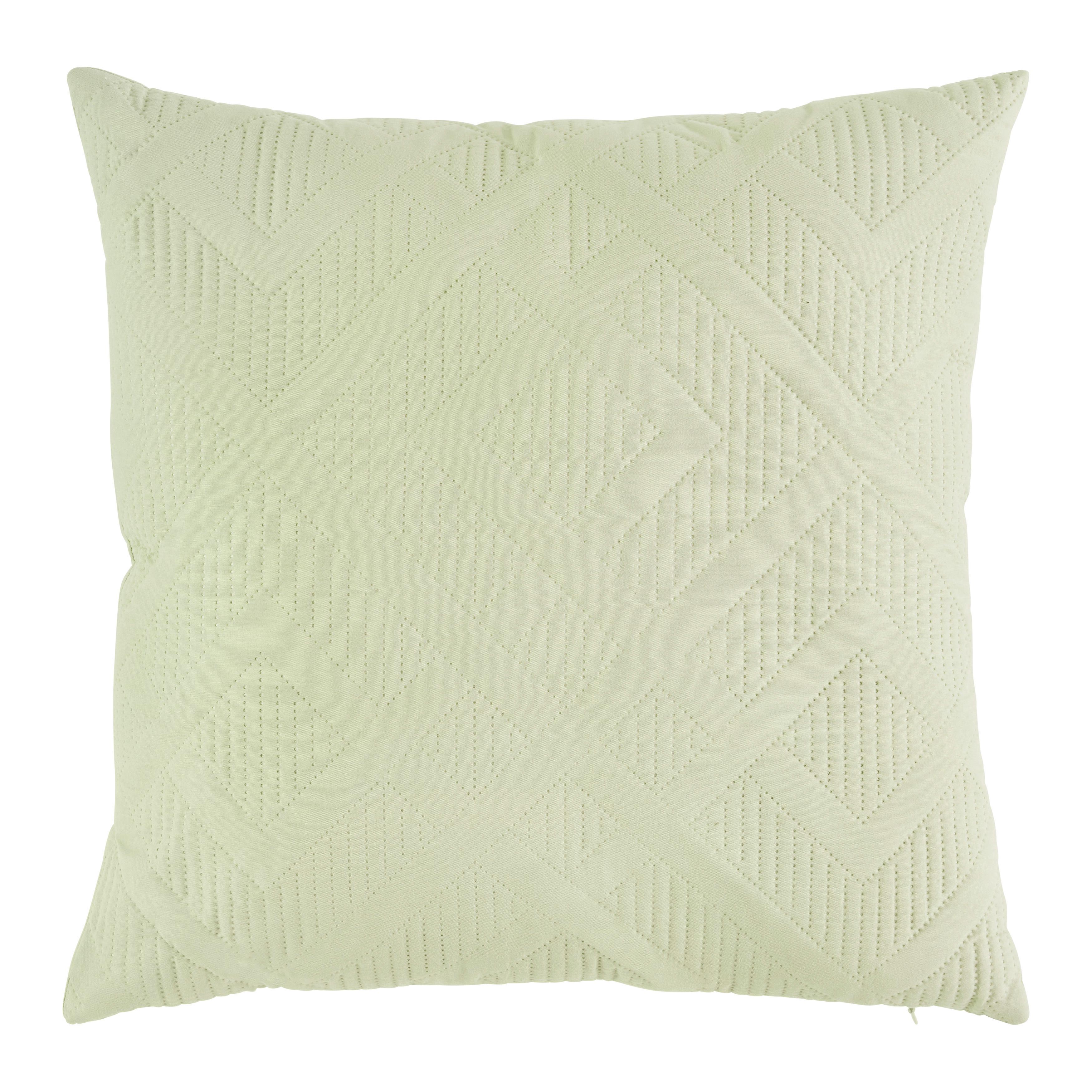 Okrasna Blazina Selina - žajbljevo zelena, Konvencionalno, tekstil (45/45cm) - Mömax