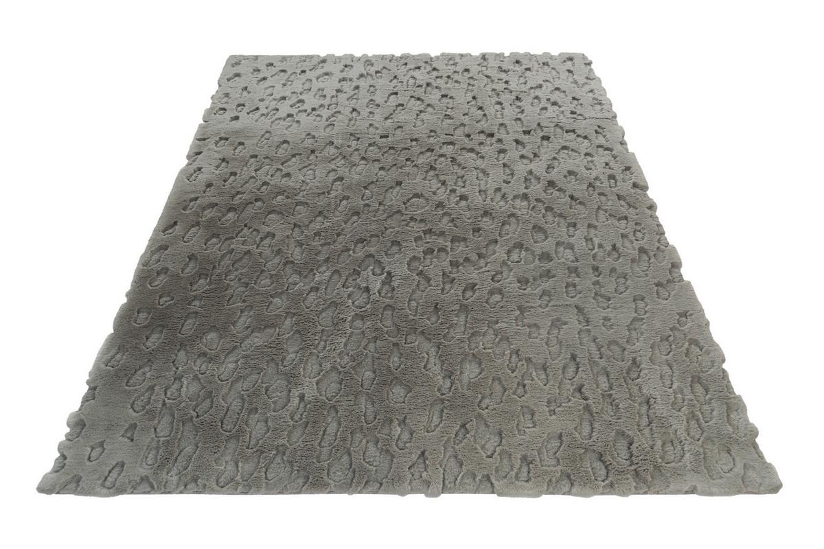 HOCHFLORTEPPICH MY VALLEY 245 - Silberfarben, Basics, Textil (160/230cm)