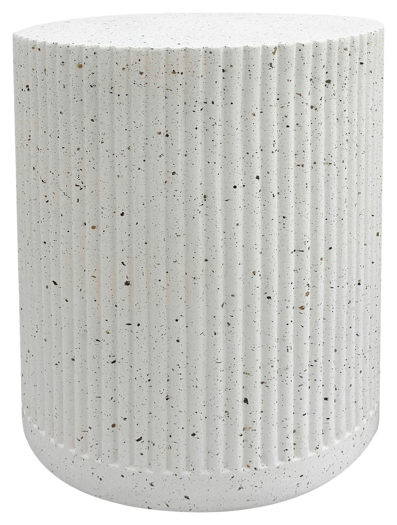 Jasper Stolić - bijela, Moderno, kamen (39/48cm) - Modern Living