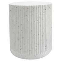 Jasper Stolić - bijela, Moderno, kamen (39/48cm) - Modern Living