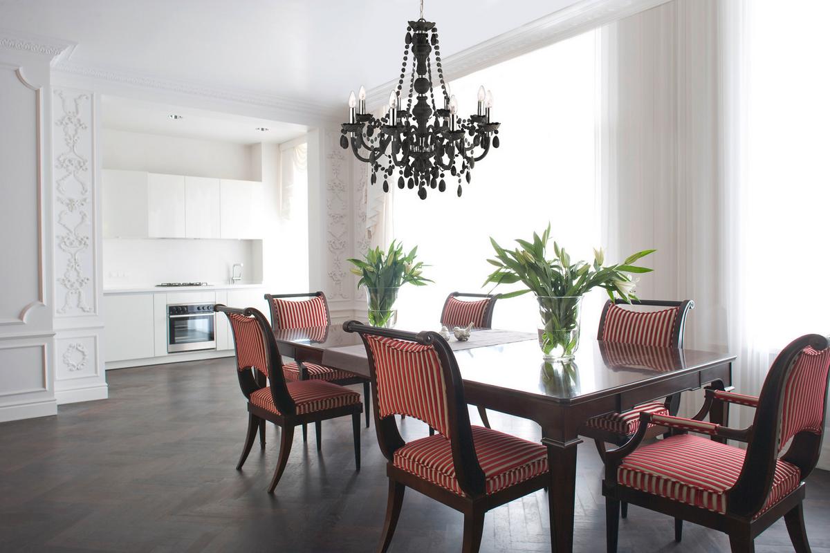 Csillár Marie Therese 8888-8gy - krómszínű/szürke, Trend, műanyag/fém (74/150cm)