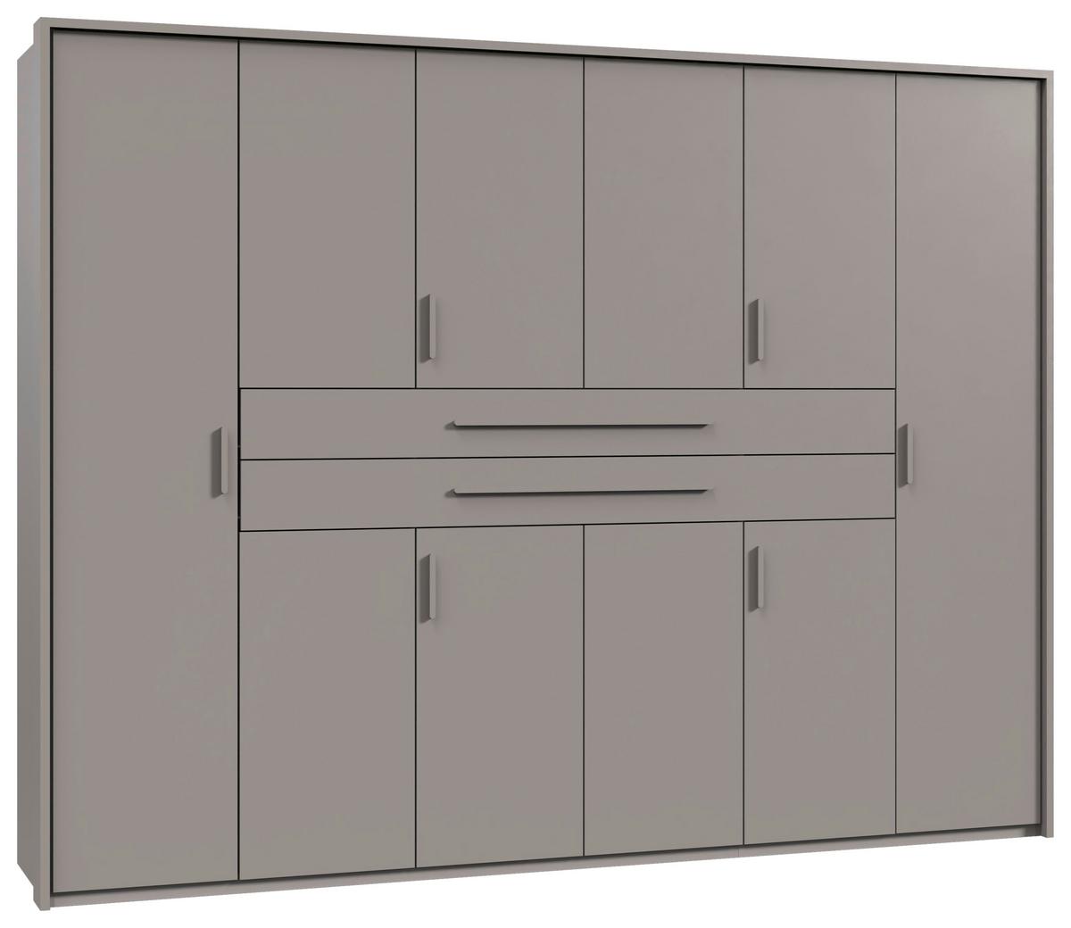 Ormar S Klasičnim Vratima Lumios - sivo-bež, Konvencionalno (270/208/65cm) - Modern Living