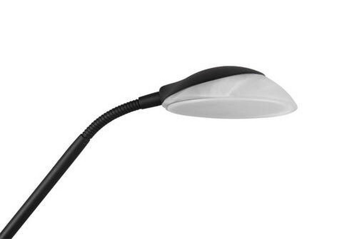 LED-Deckenflutter max. 27 Watt - Schwarz/Weiß, Basics, Glas/Metall (32,5/32,5/180cm)