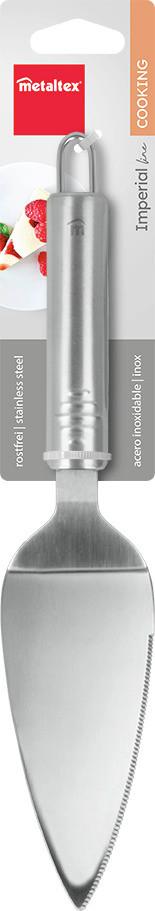 Tortalapát Imperial - ezüstszínű, fém - Metaltex