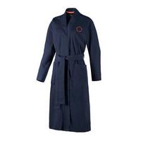 SZLAFROK KĄPIELOWY 1654 BEACH & SPA KIMONO - ciemnoniebieski/koralowiec, Basics, tkanina (32/34null) - Joop!