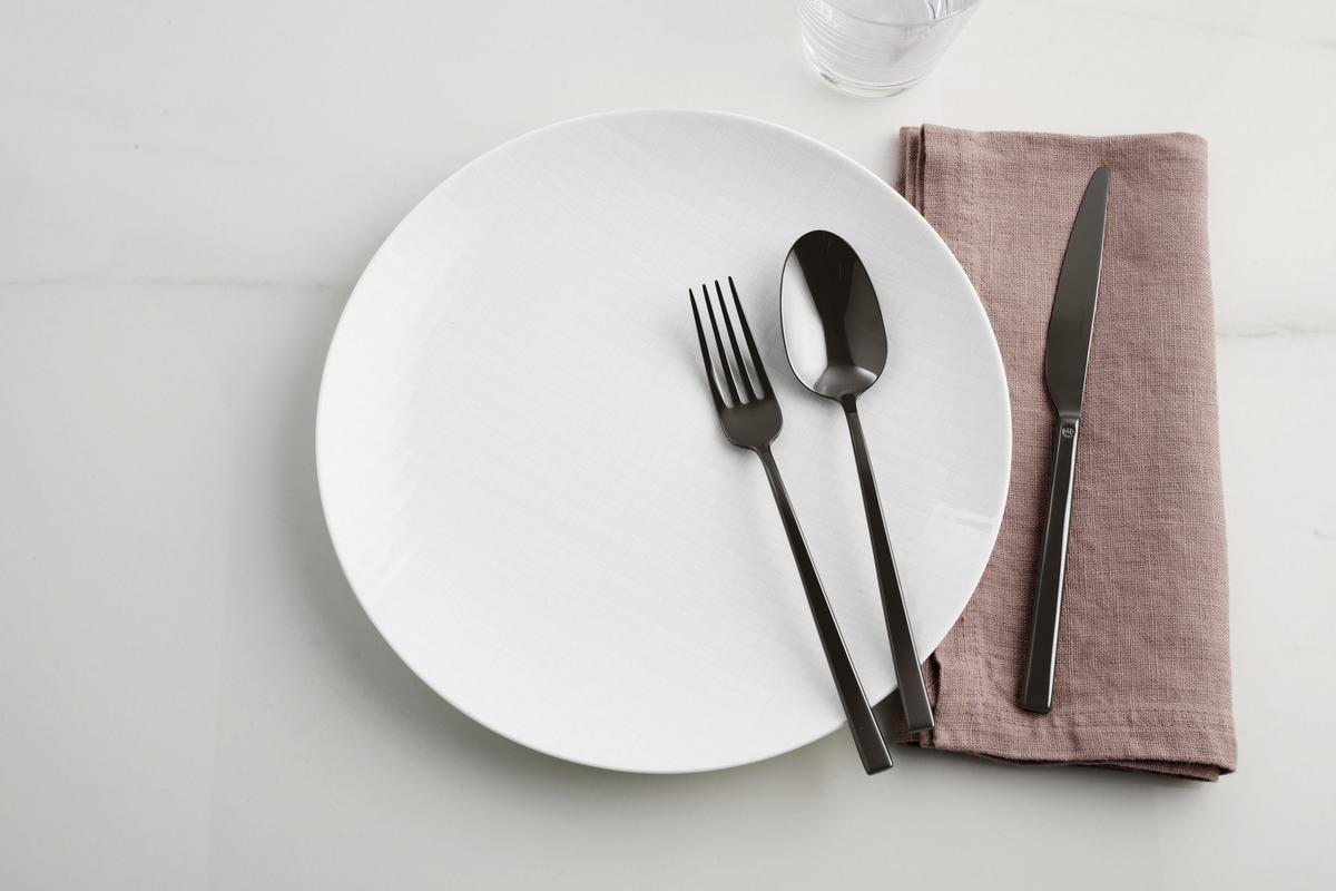 ZESTAW SZTUĆCÓW ROSENTHAL ROCK - czarny, Basics, metal - Sambonet