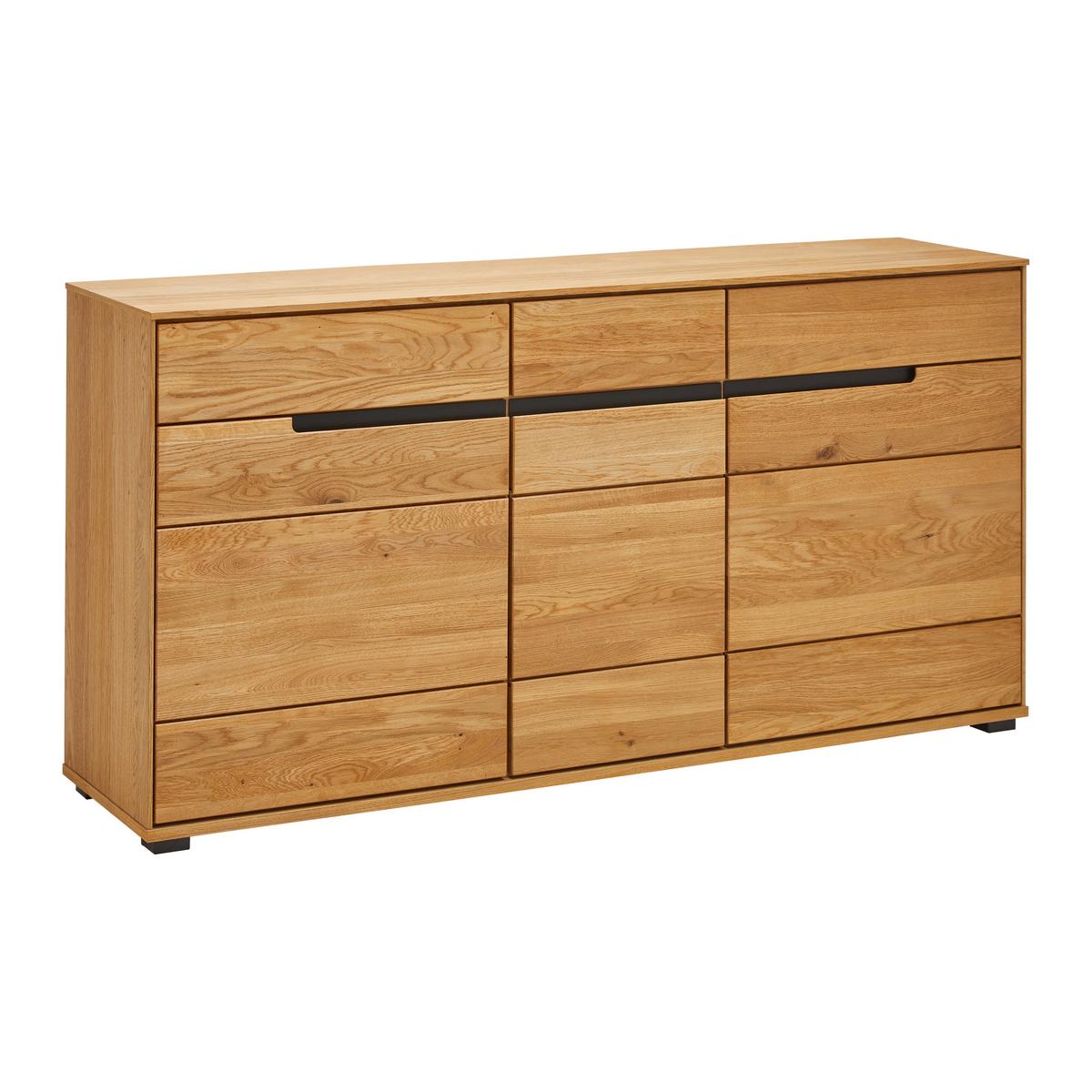 Sideboard Lola Wildeiche - LIFESTYLE, Holz/Kunststoff (162,5/82,5/40,5cm) - ecoTree