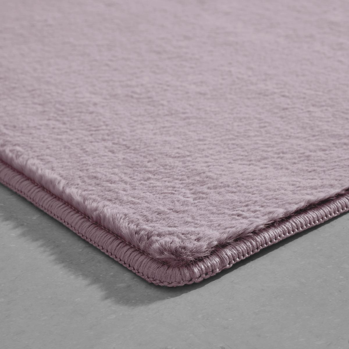 Műszőrme Szőnyeg Tom 50/80 - lila/bézs, Konventionell, szőrme (50/80cm) - Mömax