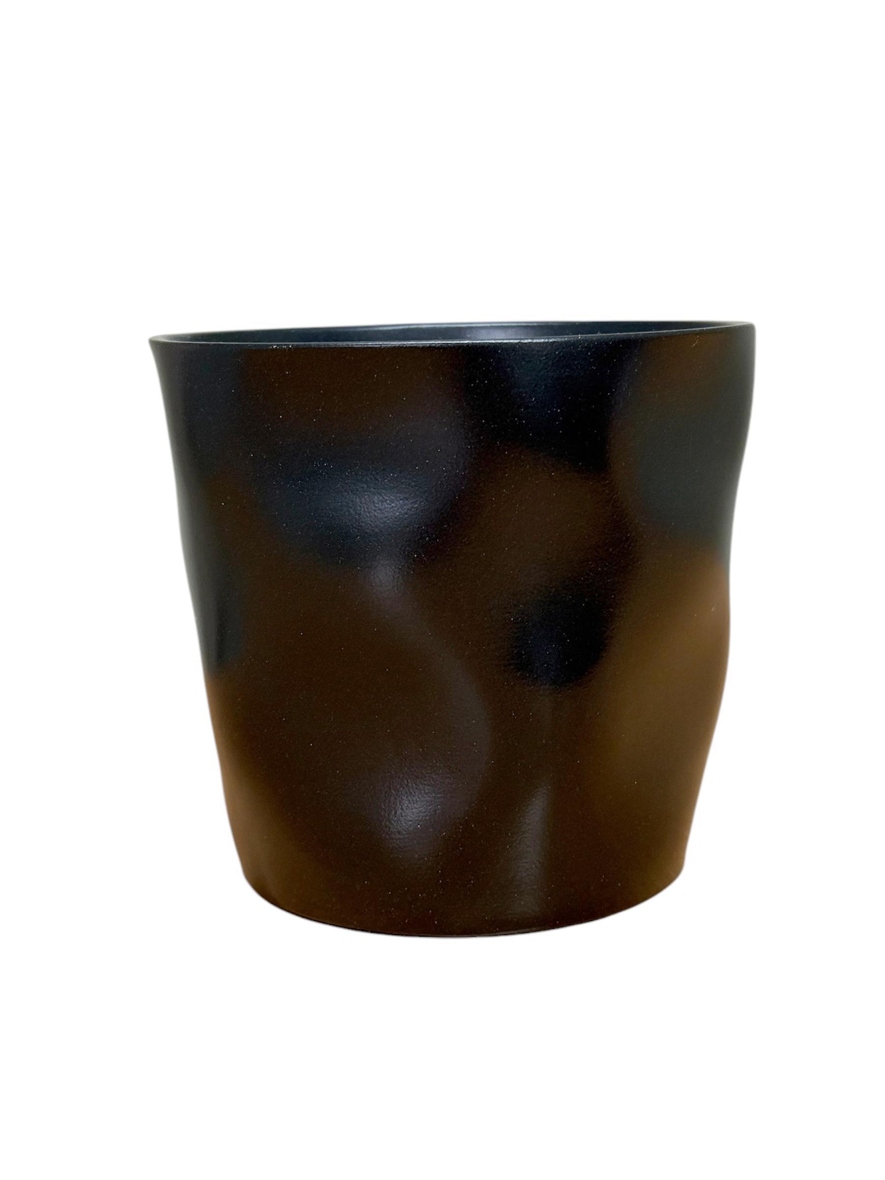 ÜBERTOPF CASHMERE -PAZ- - Schwarz, Keramik (21/21cm) - Mömax