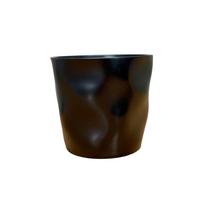 Kaspó Cashmere - fekete, kerámia (21/21cm) - Mömax