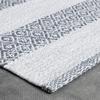 HANDVÄVD MATTA ELISA - ljusgrå, Modern, textil (60/120cm) - Modern Living