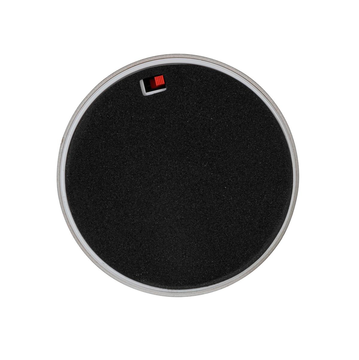 Lampă LED decorativă Flammi - alb/culoare crom, Modern, plastic/sticlă (8,5/13cm) - Mömax