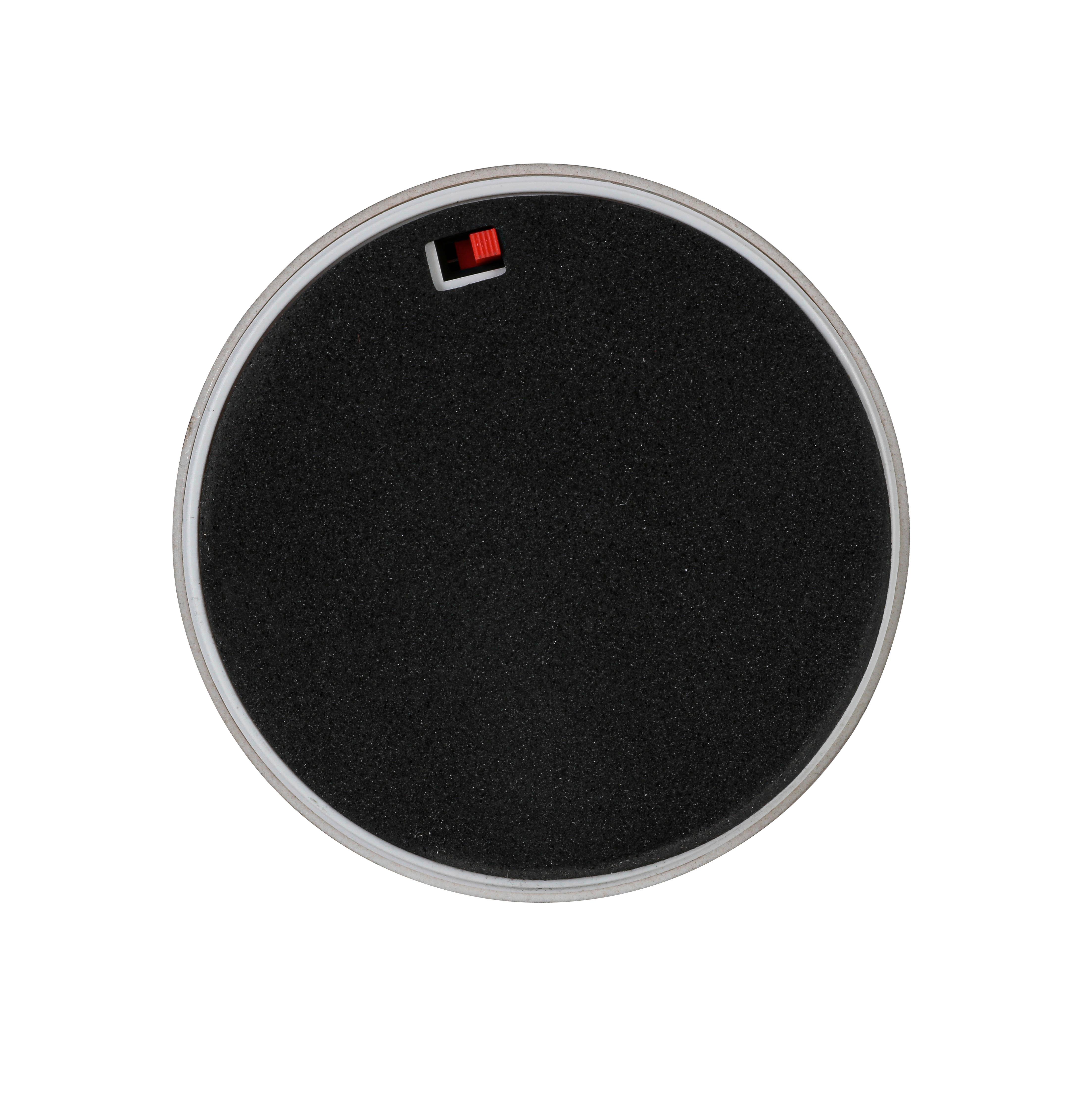 LED-DEKORATIONSLAMPA FLAMMI - vit/kromfärg, Modern, metall/glas (8,5/13cm) - Mömax