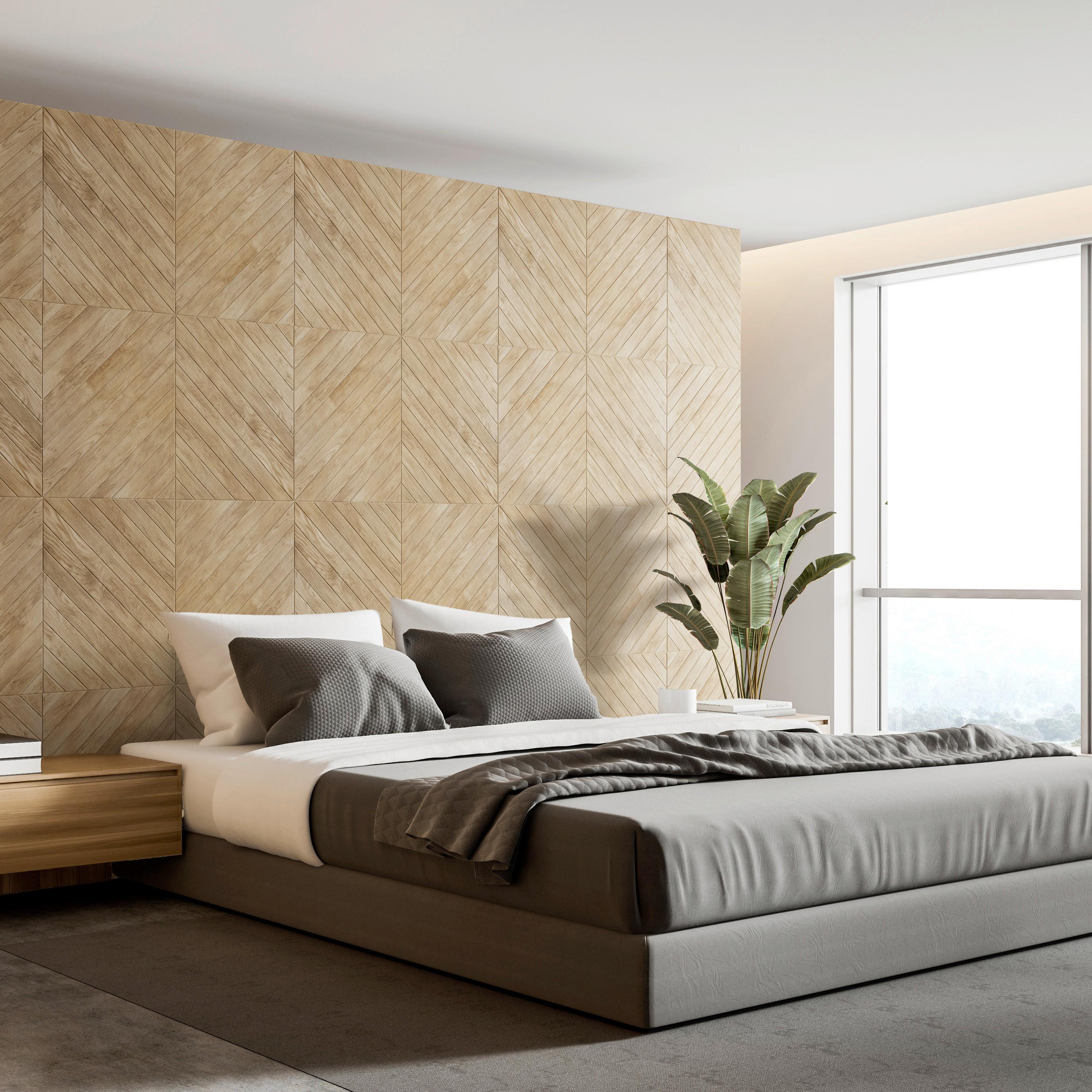 AKUSTIKPANEL MILLA - bokfärgad, textil (60/90cm) - Mömax