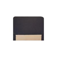 Kárpitozott Fejvég Sötétszürke Malmö Comfort - sötétszürke, Konventionell, faalapú anyag/textil (90/68/2cm)