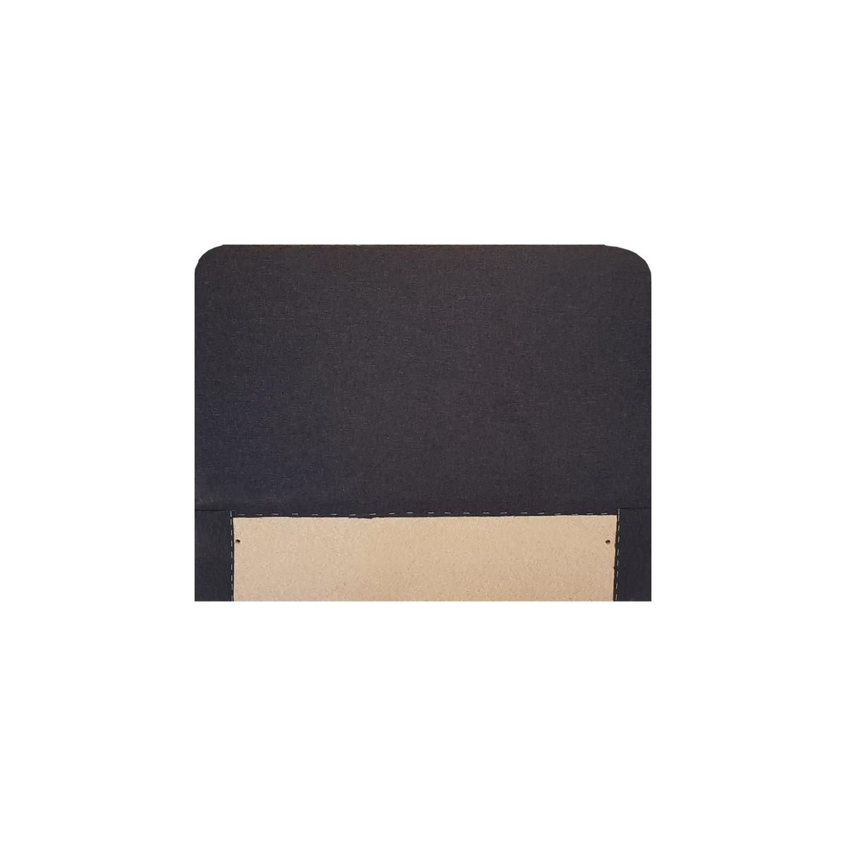 Kárpitozott Fejvég Sötétszürke Malmö Comfort - sötétszürke, Konventionell, faalapú anyag/textil (90/68/2cm)