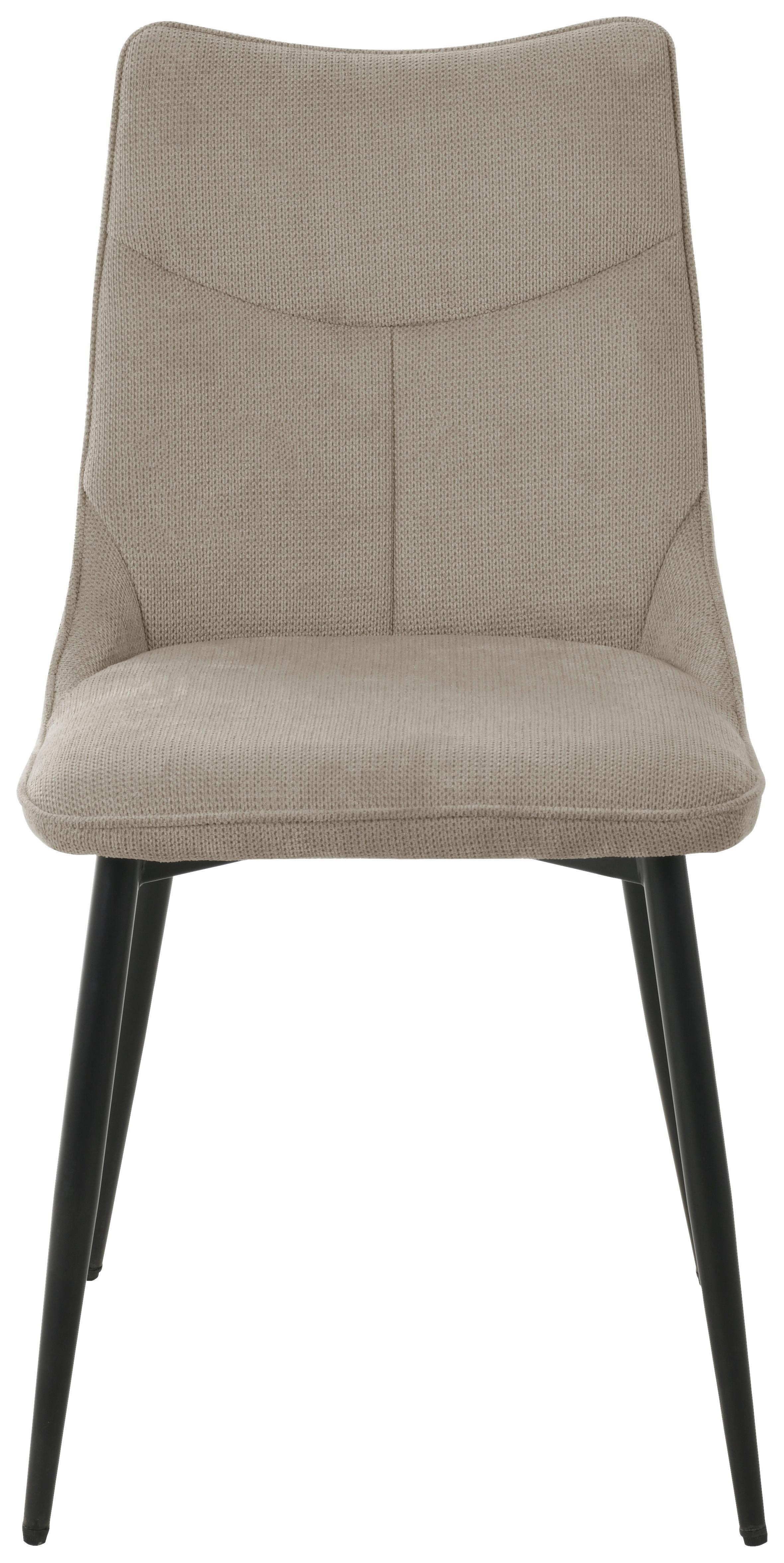 Scaun VERA GIGA-S - bej/negru, Konventionell, lemn/metal (46/86/59cm) - Based