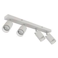 STRAHLER 57906-4W KORBEN - Chromfarben/Weiss, Design, Metall (53/12,5/15,5cm) - Globo