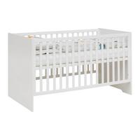 Gitterbett Luna White ca. 70x140 in Weiß - Weiß, KONVENTIONELL, Holzwerkstoff (70/140cm) - Roba