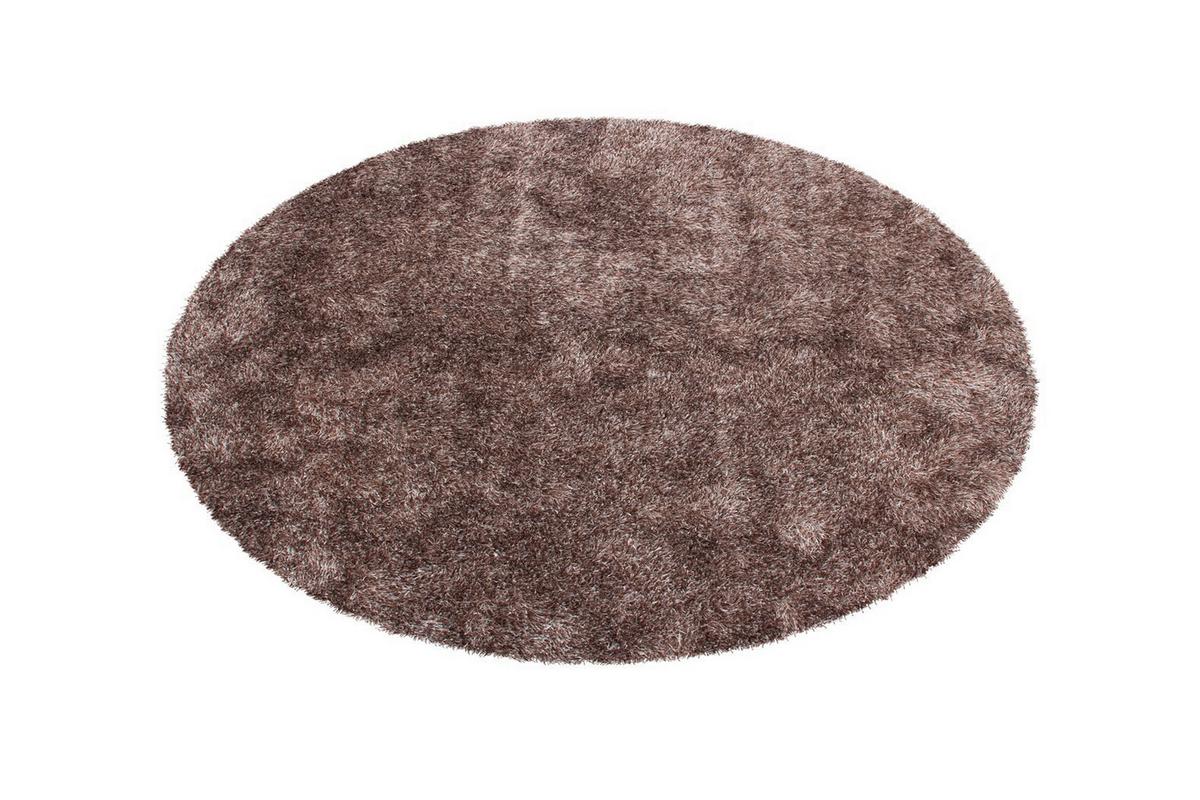 Hochflorteppich Diamond 725 Taupe - Taupe, Konventionell, Textil (120cm) - Kayoom