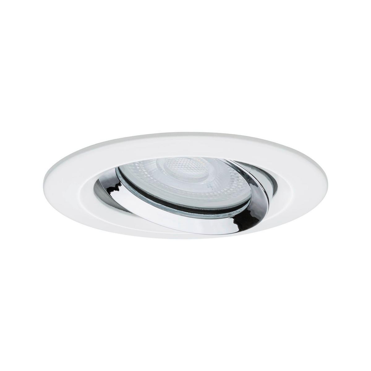 Deckenleuchte Nova Alufarben/Zinkfarben max. 35 W - Basics (7,8cm) - Paulmann