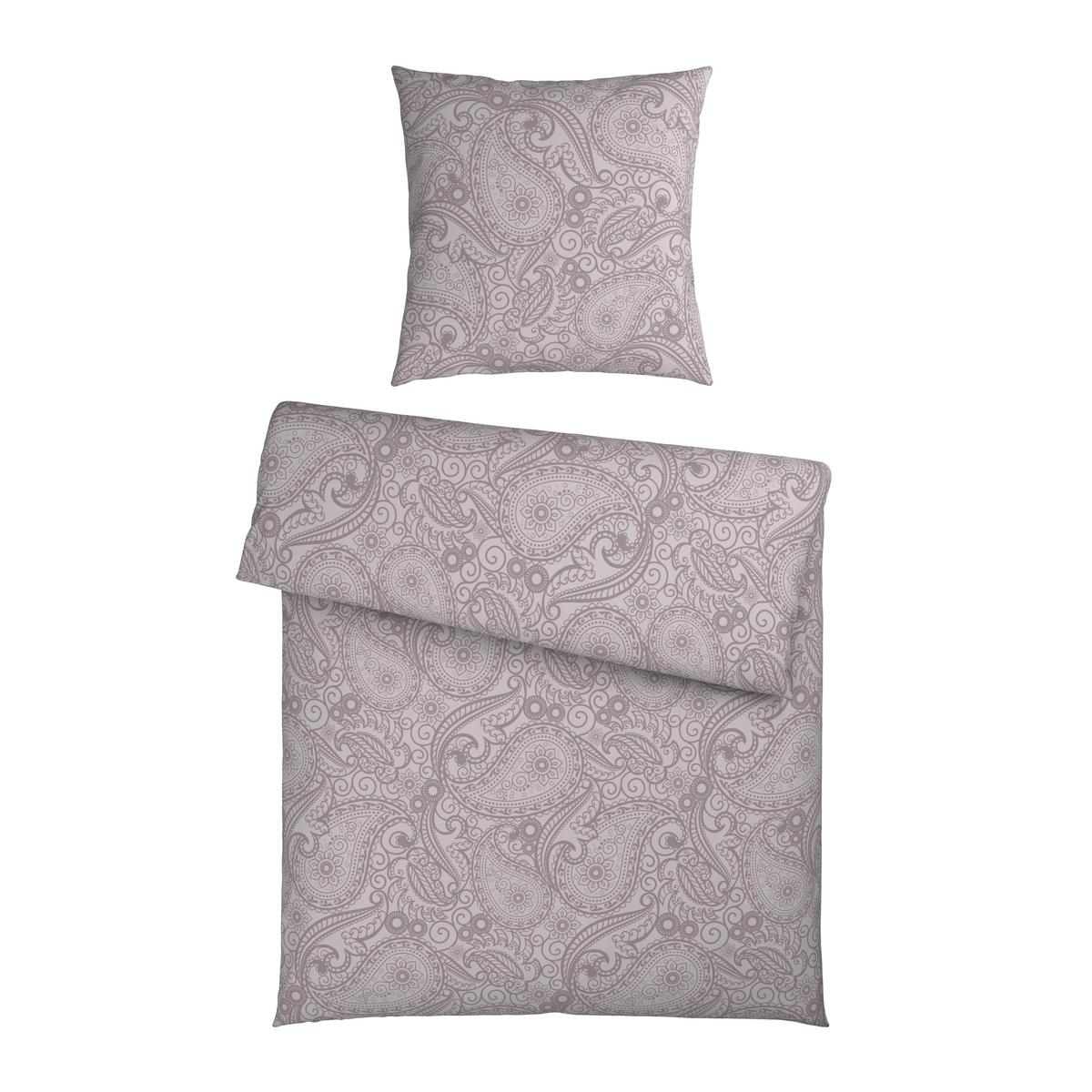 Bettwäsche Paisley Altrosa ca. 135x200cm - Altrosa, Textil (135/200cm) - Mömax