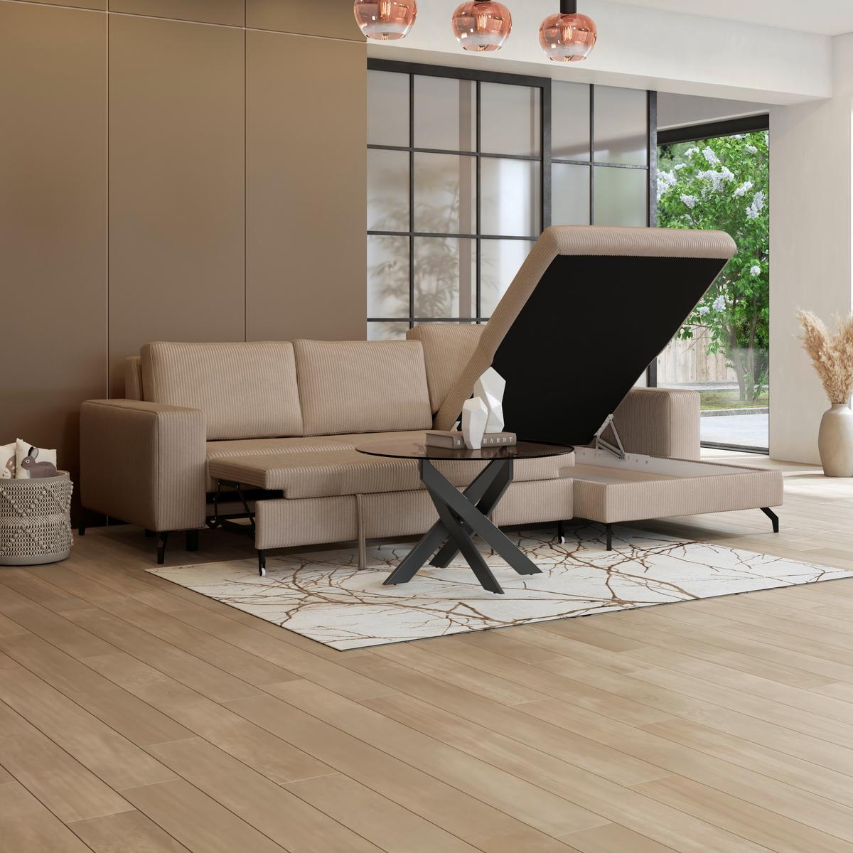 Coltar CLOUD - bej, Trend, textil (290/178cm) - Modern Living