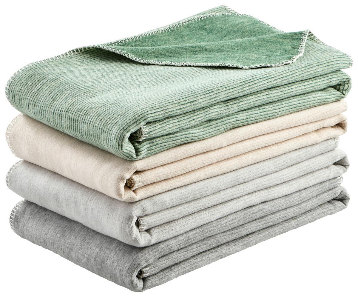 PLED LEELA - kolor naturalny, Basics, tkanina (140/200cm) - Bio:Vio