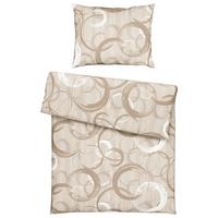 Bettwäsche New Circles Beige ca. 140x200cm - Beige, Textil (140/200cm) - Modern Living