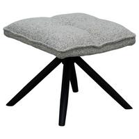 Tabure Isola - crna/sivo-bež, Moderno, drvo/metal (50/42/43cm) - Mömax