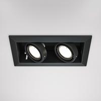 DECKENLEUCHTE METAL MODERN - Schwarz, Trend, Metall (24,5/12,5/7cm) - MAYTONI