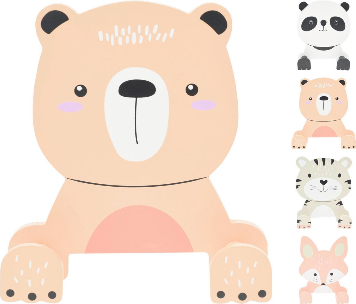 Akasztó Kids Collection - többszínű, fa (14/4,5/17cm)