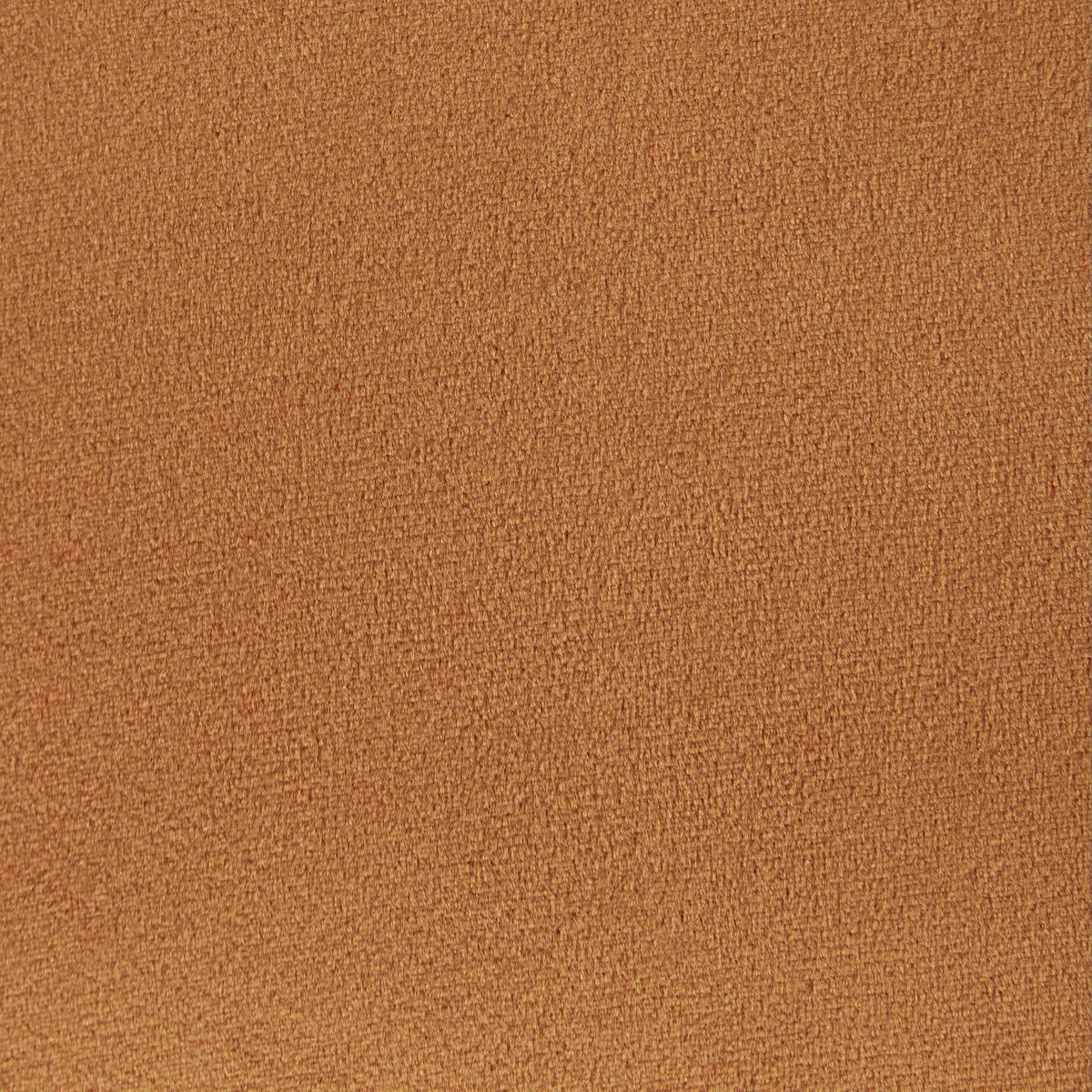 Stuhl Lio Rostfarben Samt Gepolstert - Rostfarben/Schwarz, MODERN, Holz/Textil (43/86/55cm) - Bessagi Home