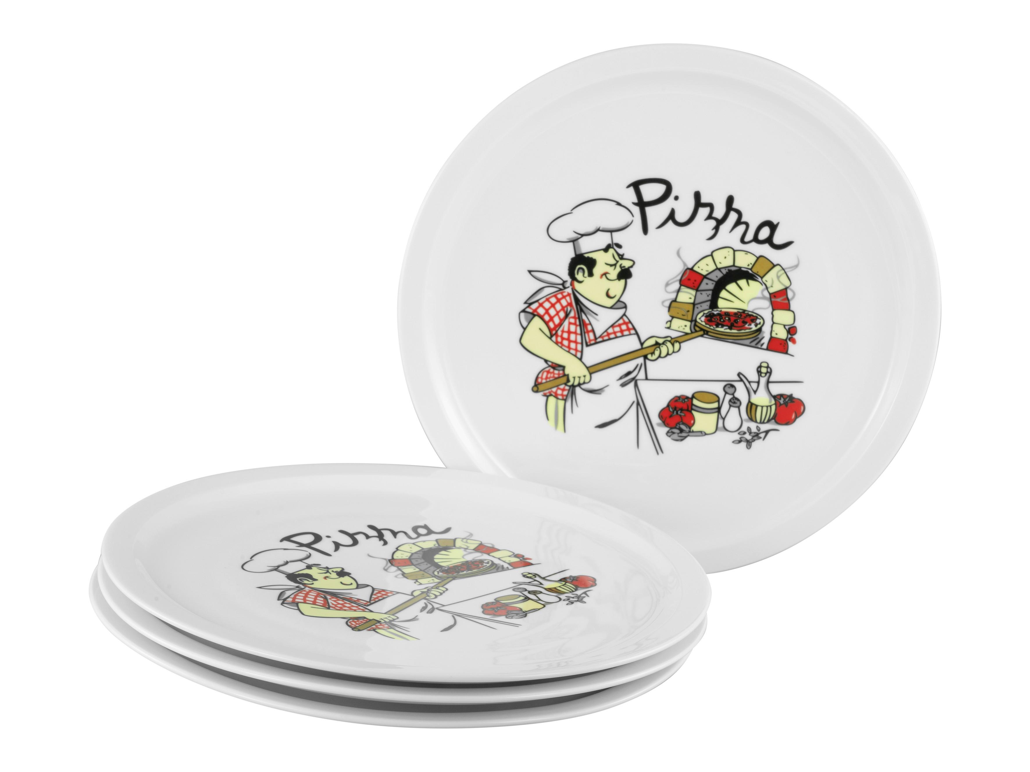 Set Krožnikov Za Pico Milano, 4-Delni - večbarvno, Basics, keramika (30cm) - Creatable