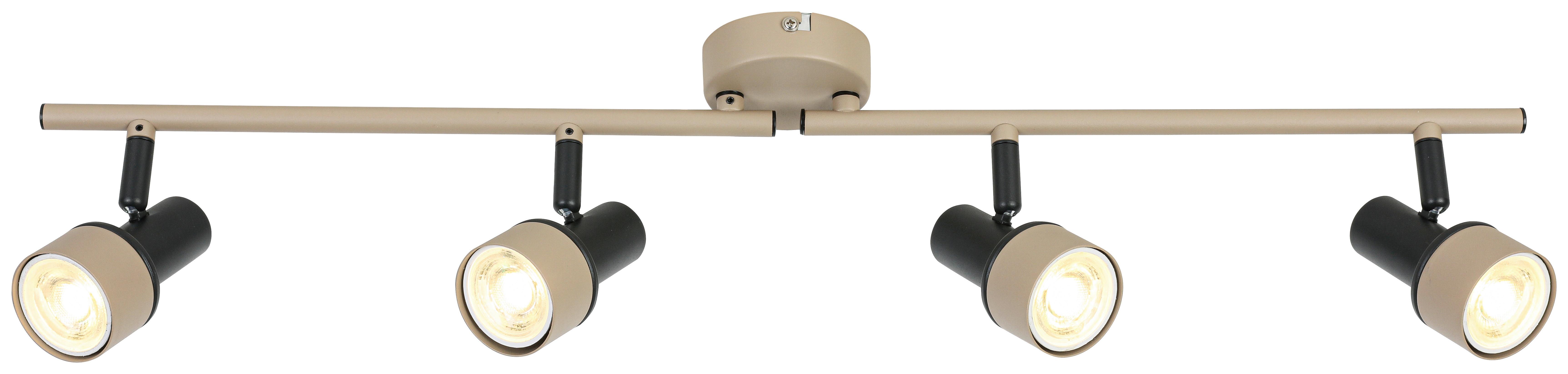 Reflektor Simba - črna/peščene barve, Romantika, kovina/umetna masa (70/9,7/13cm) - Mömax