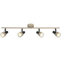 Reflektor Simba - črna/peščene barve, Romantika, kovina/umetna masa (70/9,7/13cm) - Mömax