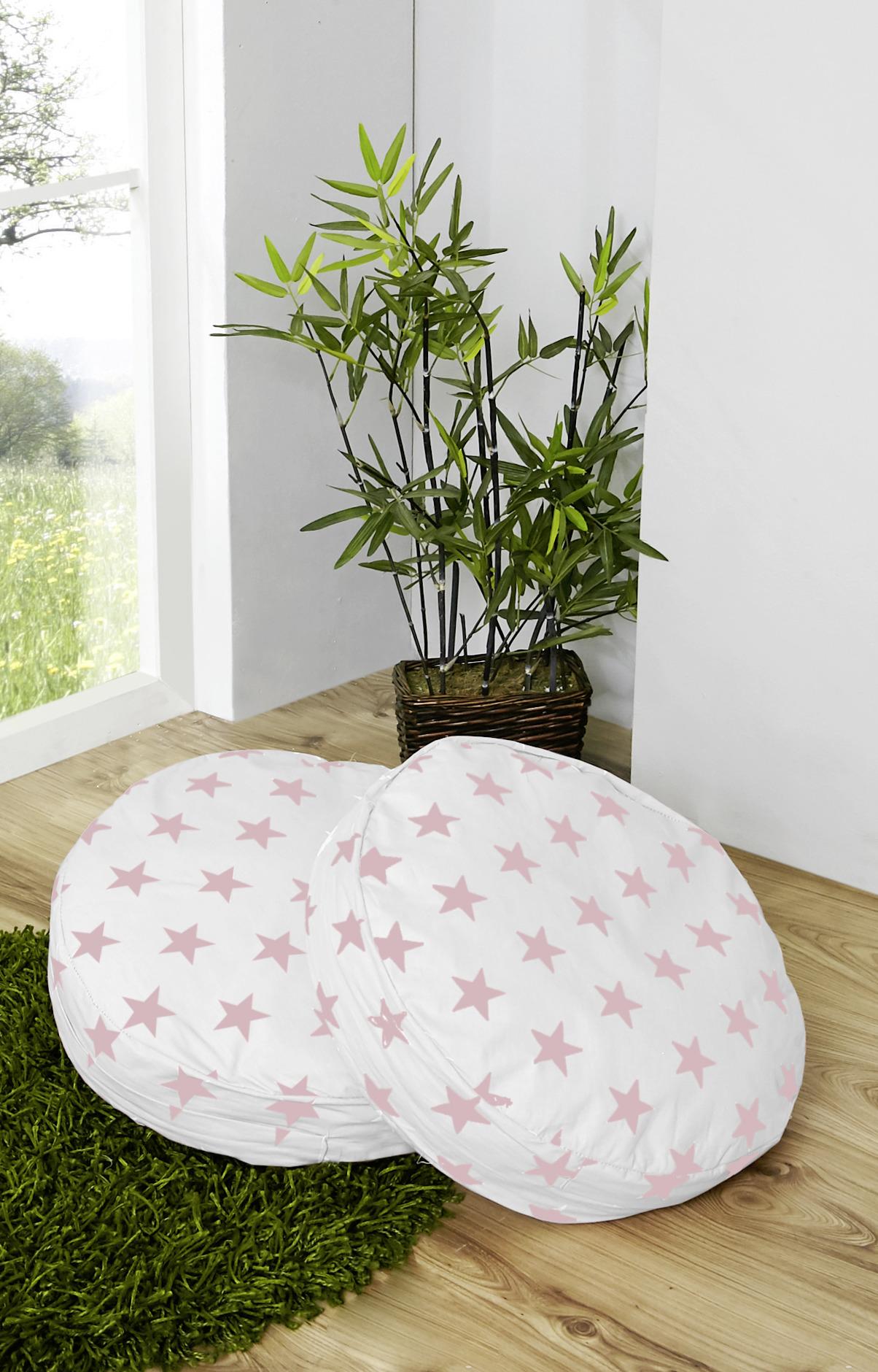 Okrasna Blazina Lino, Bela, 2 Kos - bela, Moderno, tekstil (40/40cm) - MID.YOU