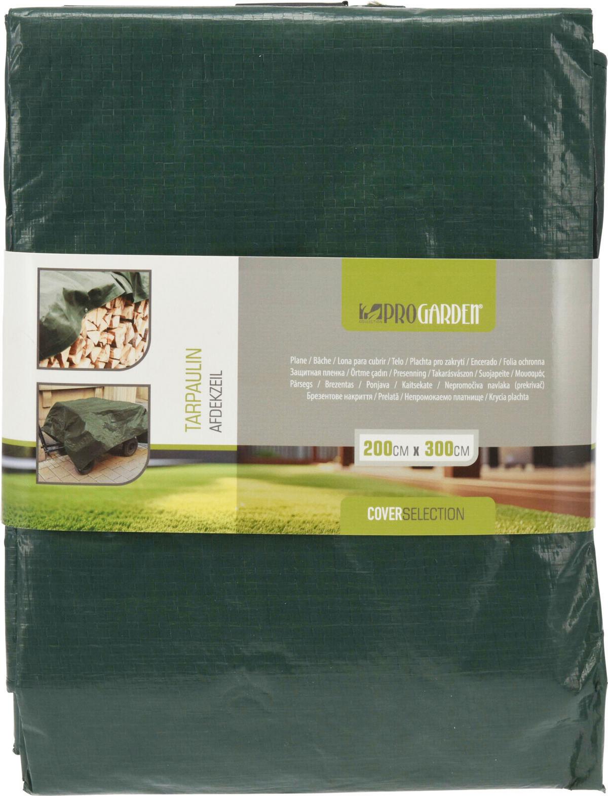 Takarófólia Garden - zöld, Basics, műanyag (200/300cm)