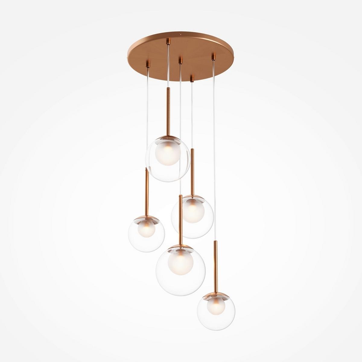 Pendelleuchte Basic Form Goldfarben max. 20 Watt - Goldfarben, MODERN, Metall (45/64,1cm) - MAYTONI